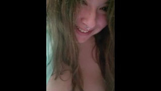 Little striptease and fuck in POV mode