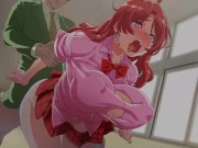 Preview 6 of Magicami Dx Aka- Nerd Pounding the Big Tits Student Pussy School in Hallway