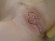 Preview 2 of SMASH MYSELF MASTURBATION - WITH A POLE!! - Cut for censorship