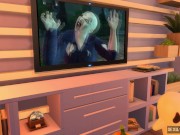 Preview 2 of Halloween Costume Party, two Pirates Fuck in the Living Room - Sexual Hot Animations