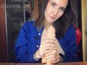 Preview 2 of ASMR ROLE PLAY JOY MORNING BLOWJOB AFTER HOT SEX   pelequeen