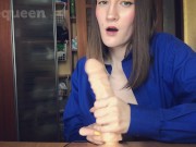 Preview 5 of ASMR ROLE PLAY JOY MORNING BLOWJOB AFTER HOT SEX   pelequeen