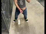 Preview 4 of Public piss and cum