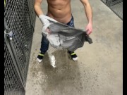 Preview 5 of Public piss and cum
