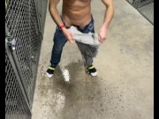 Preview 6 of Public piss and cum