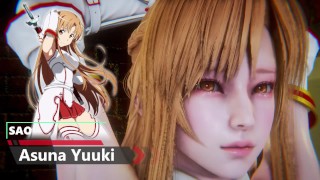 VR Conk Maya Woulfe as Yuuki Asuna - Sword Art Online XXX Parody VR Porn