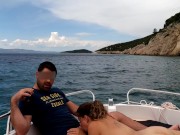 Preview 2 of I took a sexy tourist on my boat then filled her pussy