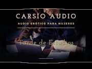Preview 6 of Erotic AUDIO for Women in Spanish - "Tarde de Estudios" [Male Voice] [ASMR] [Students]