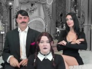 Preview 3 of Addams Family Threesome A sex parody available on Onlyfans/sofia3211