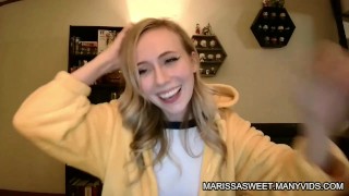 Marissa Sweet Full Cam Show Recording Blonde Chatting And Showing Feet
