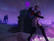 Preview 4 of Growing Vampire Serana - Skyrim Giantess