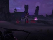 Preview 5 of Growing Vampire Serana - Skyrim Giantess