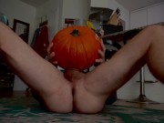 Preview 5 of Pumpkin fuck, happy Halloween