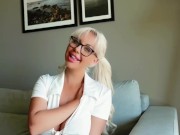 Preview 5 of Amanda Bredén - Busty Schoolgirl dirty talk