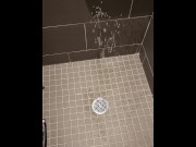 Preview 4 of Powerful piss in the shower at work