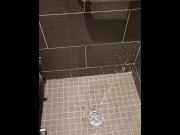 Preview 6 of Powerful piss in the shower at work