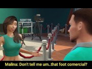 Preview 2 of Mr.Hollwood - Sims 4 Movie