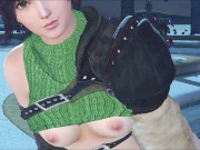 Preview 2 of Dead or Alive Xtreme Venus Vacation Nagisa FF7R Yuffie Outfit Nude Mod Fanservice Appreciation