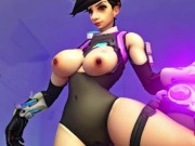 Preview 1 of Sexy Nudes of Overwatch Characters, BIG TITS