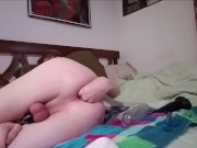 Preview 5 of Femboy Self-Creampie Compilation
