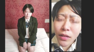 [Loss of virginity] Creampie SEX with a cute lady who grew up in a girls' school. her hurting her gi