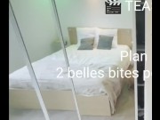 Preview 2 of Deux belles bites pour Irina Mym et Ava Moore