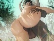 Preview 3 of Monster Hunter The Handler Fucked By Futa Dick
