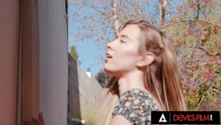 DEVILS FILM - Hottie Haley Reed Jumps On A Guy Who Wants To Pound Her With His Cock