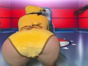 Preview 4 of Pokémon Master Ash Fucks Pikachu In A Public Battle Gym!