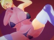 Preview 3 of [3D HENTAI]　10代金髪ギャルとねっとりセックス