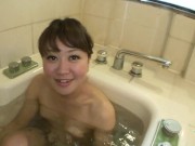 Preview 6 of A bath and a creampie fills the beautiful Japanese Hiroko Nagatomo with joy