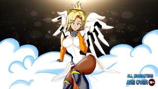 Mercy DESNUDA-Overwatch