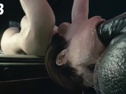 Preview 3 of Jill Valentine Face Fucked By Monster Cock