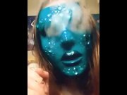Preview 6 of In My Pretty New Mask Smoking (it's sexy)