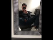 Preview 1 of messing around with ripped jeans, lots of cum