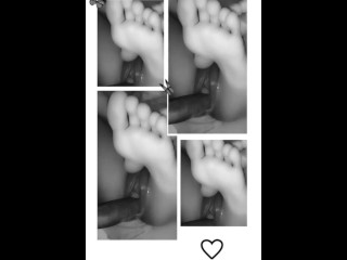 DICK AND FEET -blk and white filter | free xxx mobile videos - 16honeys.com