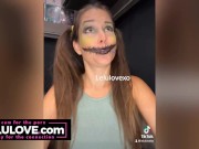 Preview 4 of Fun miXXX of halloween cosplay pussy closeups TikTok fun cumshot on my clothes & more - Lelu Love