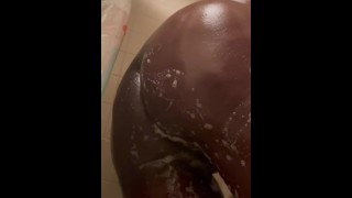 ChocolateBunny gets squeaky clean before being fucked 