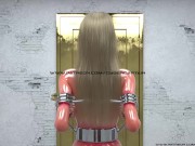 Preview 2 of Gagged and Cuffed Blonde Teen Trapped 3D BDSM Animation