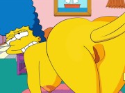 Preview 2 of MARGE SIMPSON ANAL (THE SIMPSONS PORN)