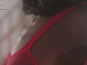Preview 3 of Sexy Red Lingerie Try out by Absolutely Gorgeous Mrs Cookie Brownie!