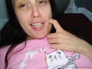 Preview 1 of Beautiful Agony Eating Hairy Pussy I Cum on My Boyfriend's Face Real Lovers on Fansly + ManyVids