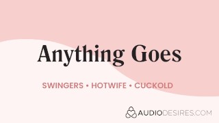 Watching my wife get fucked at a swingers' club [erotic audio]
