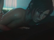 Preview 3 of Lara Croft Anal and Creampie - Animation [Idemi]
