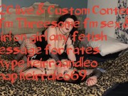 Preview 2 of FFM Threesome with 2 smoking Goth sluts snap keirraleo69 for live show