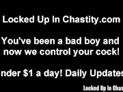 Preview 2 of Chastity Fetish Domination And Cock Bondage Porn