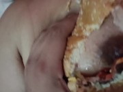 Preview 6 of ASMR Enjoying the big mac with extra meat