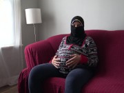 Preview 1 of Arab Wife Is Pregnant And Horny زوجة مصرية حامل