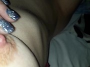 Preview 2 of Masturbating by myself. So wet. Clit play makes me so warm