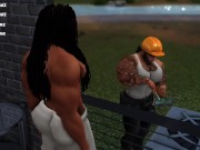 Preview 3 of Plumber Gets His Bubble Butt Fucked As Payment(Plumbing Problemz) Sims 4